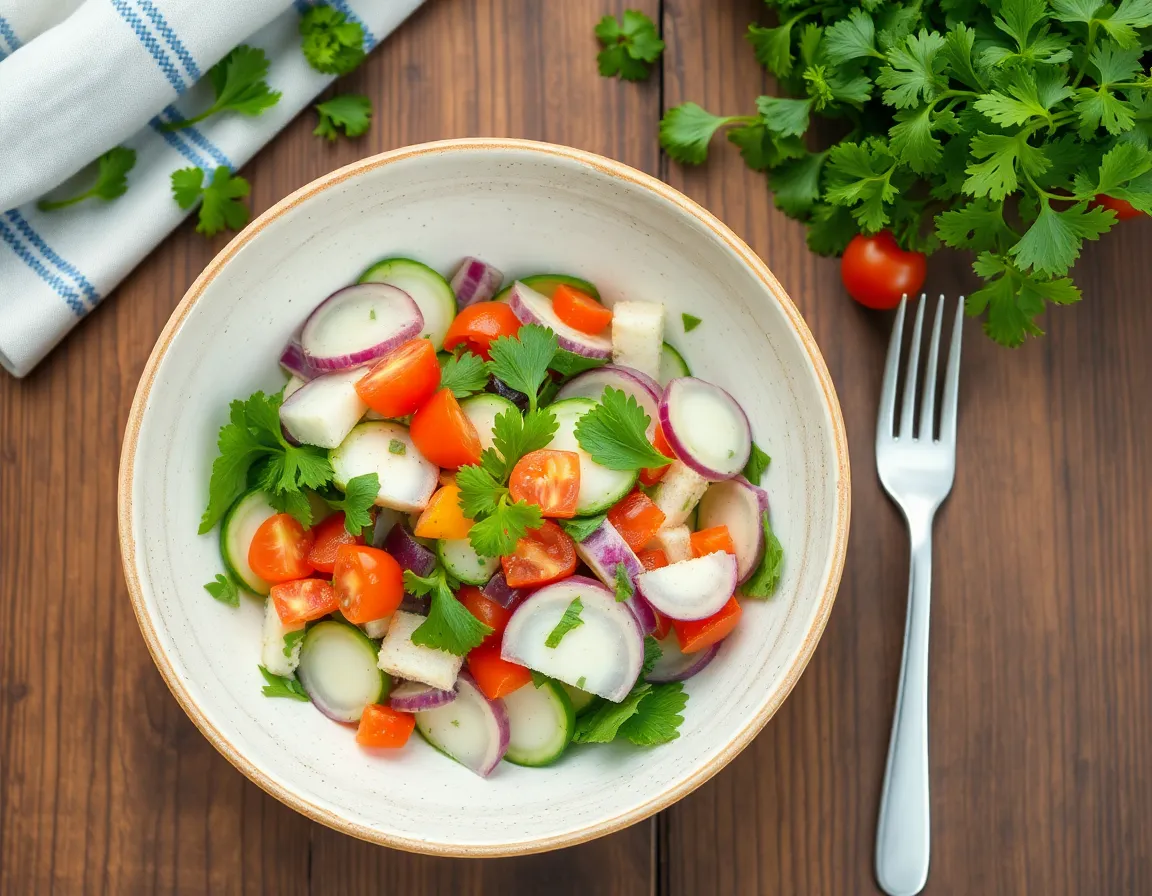 Ensalada de Aguacate Colombiana