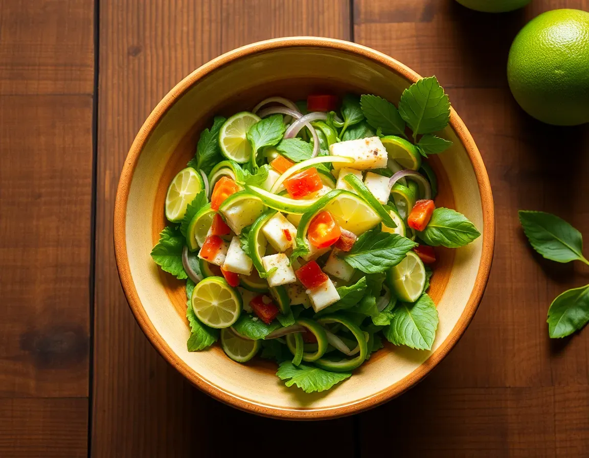 Ensalada de Fríjoles Colombiana