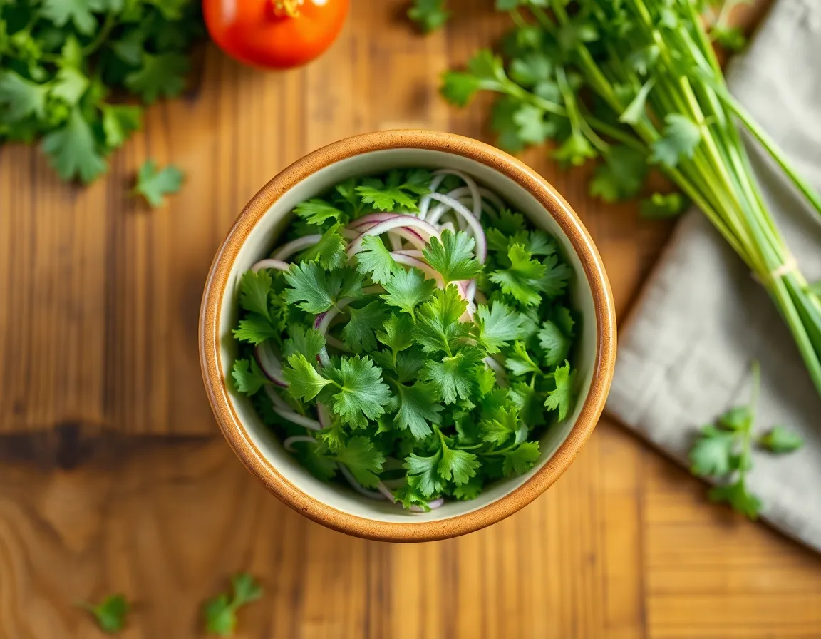 Ensalada con Patacones Colombiana